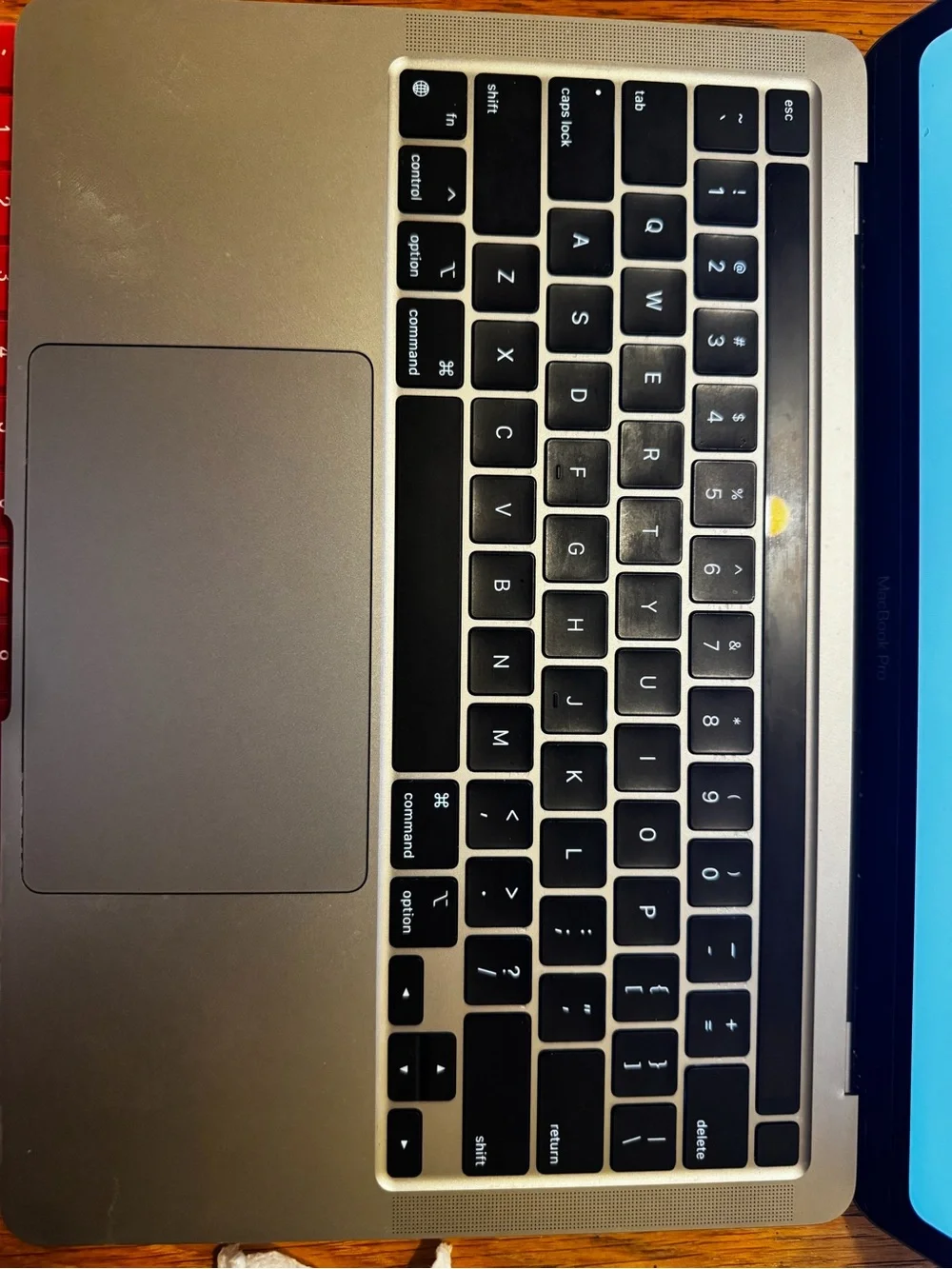 Apple Space Gray MacBook Pro - Polished Aluminum Top